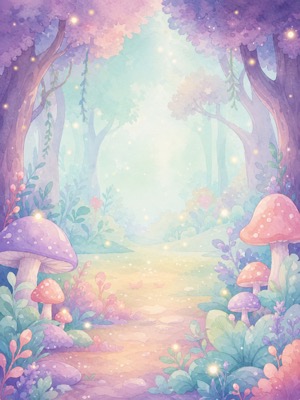 The enchanted forest world